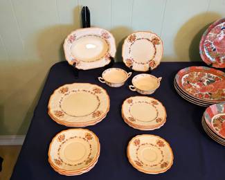 Myott Staffordshire England dinnerware 