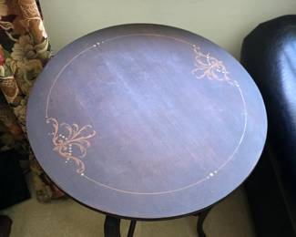 Antique accent table