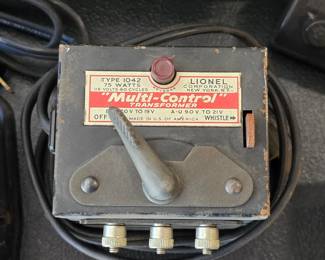 Lionel transformer multi-control