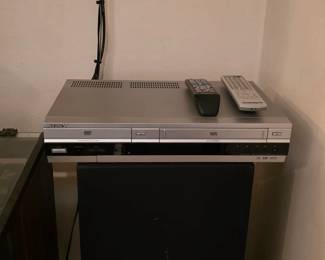 Sony VCR DVD combo