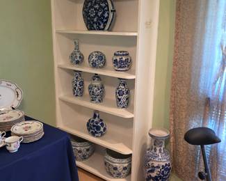 Chinese Qinghua pottery and vases