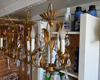 Vintage chandeliers