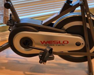 Weslo cross cycle exercise bike