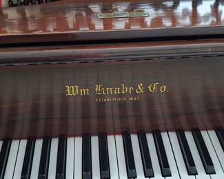 Wm Knabe and Co 1892 Eastlake Parlor Grand Piano