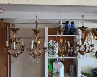 Vintage chandeliers