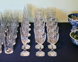 Gorham crystal glasses