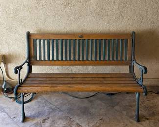Outdoor bench
