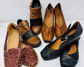 88 PikolinosQuinceCharlotteLeatherShoes4Pairs