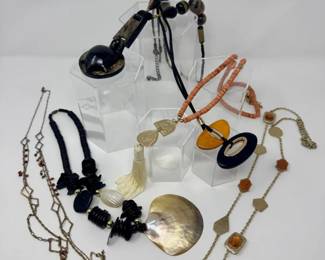 77 ChicosCarvedTurtlePendantPearllikeShellNecklaceMore