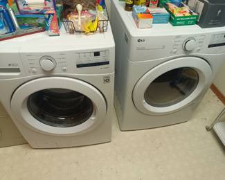 LG front load washer/drier