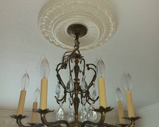 Chandelier! Some removal required