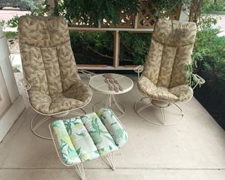 Vintage patio chairs