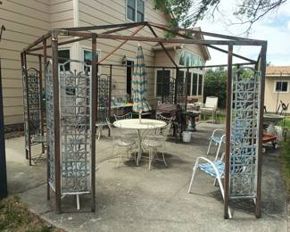 Gazebo!  Its just such a fun word to say.  Wouldn't you like one?