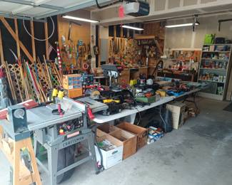 Garage full of goodies
