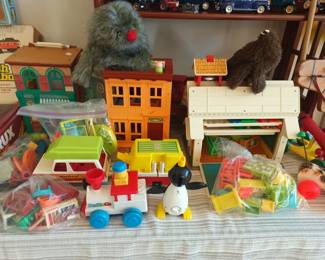 Vintage Fisher Price toys