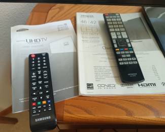 Samsung 65 inch and Hitachi 42 inch