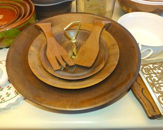 Wood bowls.   I love wood bowls
