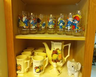 Have the smurfs over for tea!