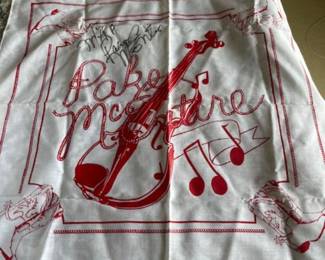 Vintage hankie- signed by McIntyre