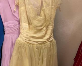 Vintage evening wear