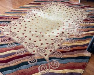 Another contemporary area rug