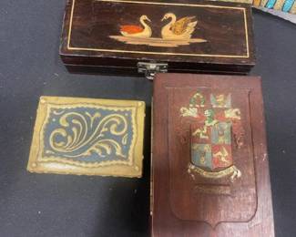 Wood boxes
