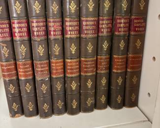Browning’s complete works collection
