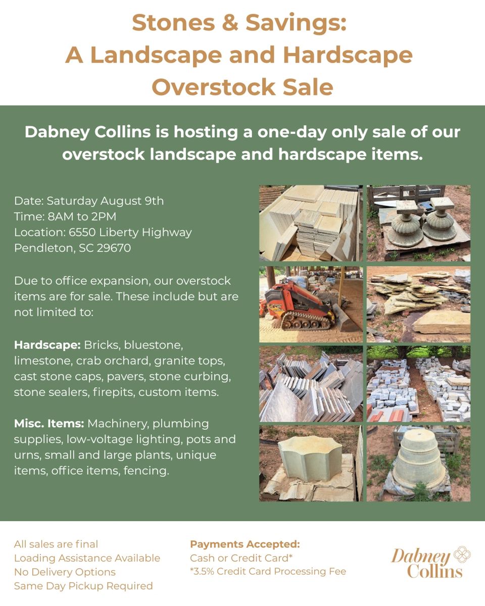 Stones Savings A Landscape and Hardscape Overstock Sale