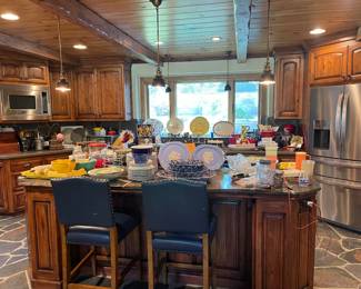 Beautiful kitchen treasures throughout