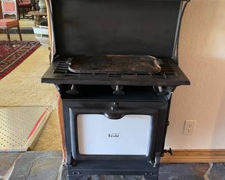 Cast-iron stove