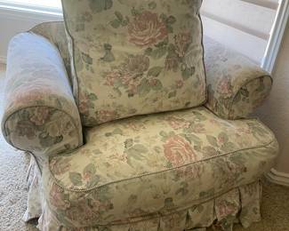 Down filled chair