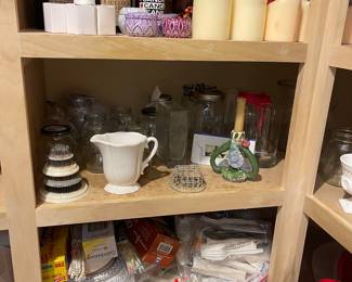 Pantry and candle collection
