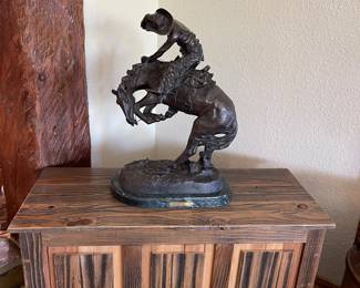 24 inch Remington bronze