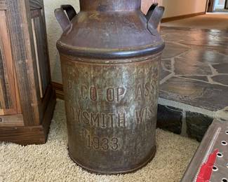 1933 milk can