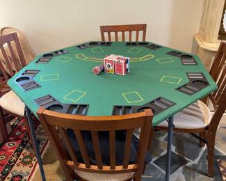 Fun poker playing area
