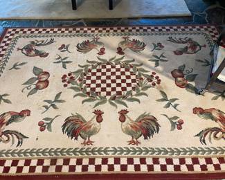 Chicken rug