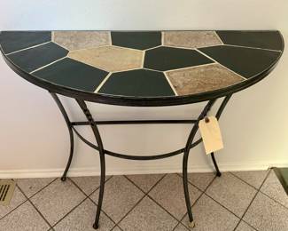 Half moon Hall table 