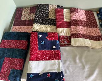 Homemade baby quilts 