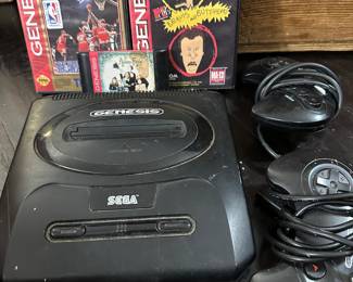 Genesis Sega plus 3 games