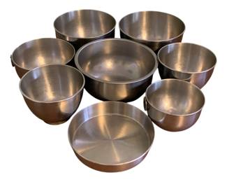 19 - 8 Stainless Steel Bowls
