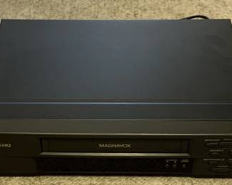 85 - Magnavox VCR, no remote, 4 x 19 x 14 used as-is electric/electronic/mechanical item - no guarantee all components, untested.