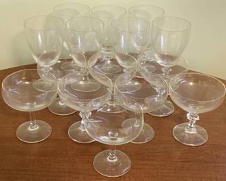 76 - 15pcs Stemware 5" & 7"