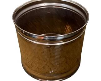 104 - Brass Planter 12 x 11