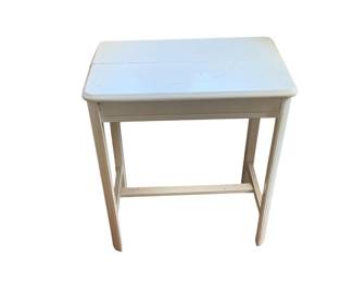147 - Painted Wood Table 24 x 21 x 13