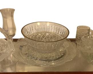 45 - Shelf Lot of Glassware