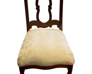 39 - Vintage Carved Chair 35 x 19 x 17