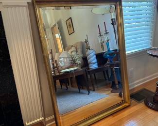 C80 - $125. Large Wall Mirror. Measures 32.35" x 43.25".