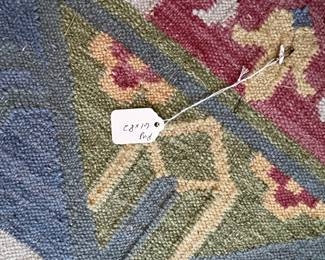 C155 - $95. Area Rug Measures 61" x 82".