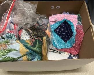 C118 - $25 Box of Fabric Scraps.