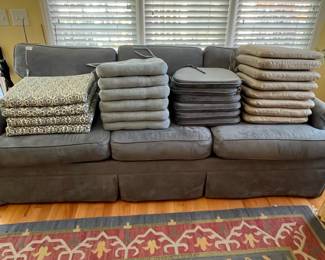 C152 - Cushions are $20-$30 per set. Left to Right. $20, $20, $20, $30.